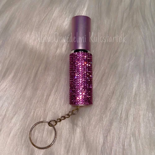 Strasszos spray tartó